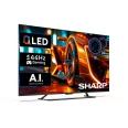 SHARP 65HR7265E 164cm-es 4K UHD 144Hz QLED Google TV
