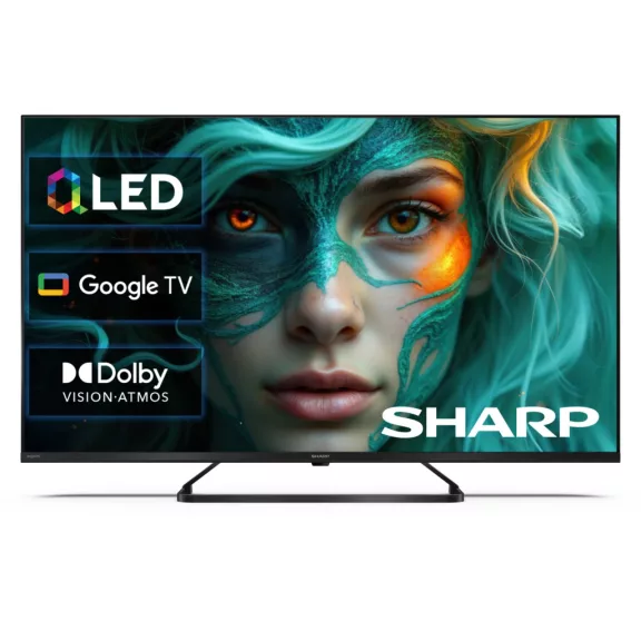 SHARP 43HP6265E 108cm-es 4K Ultra HD QLED Google TV SHARP 43HP6265E 108cm-es 4K Ultra HD QLED Google TV