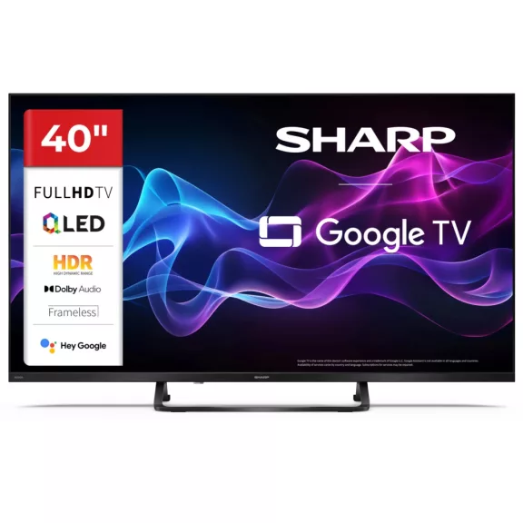 SHARP 40HF3865E 101cm-es Full HD QLED Google TV SHARP 40HF3865E 101cm-es Full HD QLED Google TV
