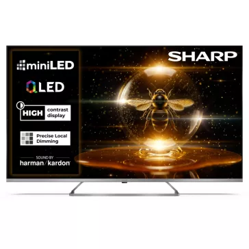   SHARP 55JP7265E 139cm-es 4K Ultra HD QLED MiniLED Google TV Harman Kardon hangszórókkal