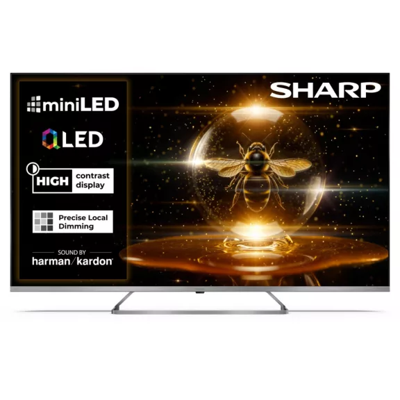 SHARP 55JP7265E 139cm-es 4K Ultra HD QLED MiniLED Google TV Harman Kardon hangszórókkal SHARP 55JP7265E 139cm-es 4K Ultra HD QLED MiniLED Google TV Harman Kardon hangszórókkal