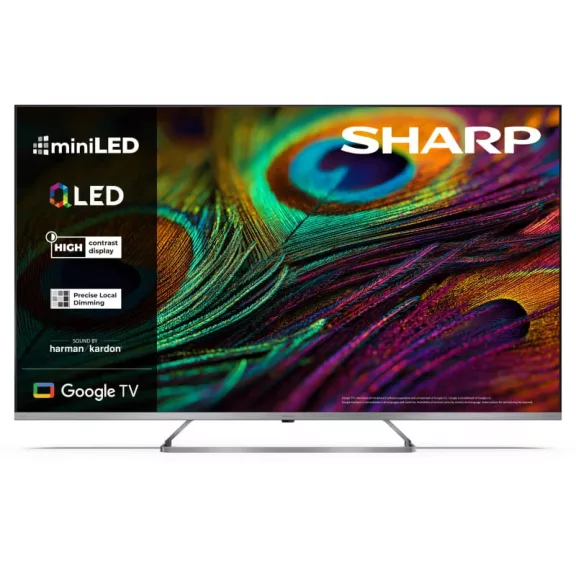 SHARP 55JP7265E 139cm-es 4K Ultra HD QLED MiniLED Google TV Harman Kardon hangszórókkal SHARP 55JP7265E 139cm-es 4K Ultra HD QLED MiniLED Google TV Harman Kardon hangszórókkal