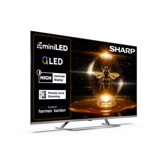 SHARP 55JP7265E 139cm-es 4K Ultra HD QLED MiniLED Google TV Harman Kardon hangszórókkal SHARP 55JP7265E 139cm-es 4K Ultra HD QLED MiniLED Google TV Harman Kardon hangszórókkal