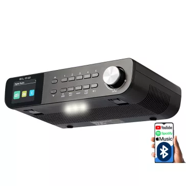   BLOW RK1 konyhai rádió FM/DAB+ Bluetooth kapcsolattal fekete
