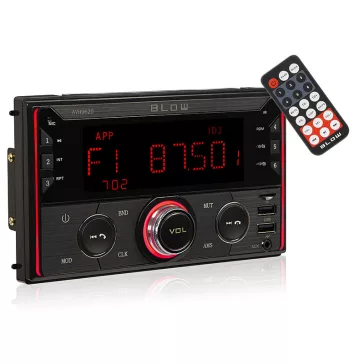 BLOW AVH-9620 2DIN RDS RGB MP3/USB/microSD/Bluetooth autórádió - zoppo.hu