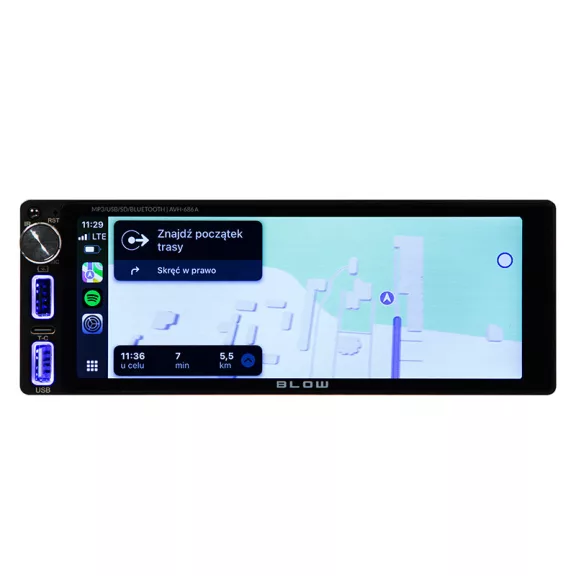 BLOW AVH-686A RDS MP3/USB/microSD/Bluetooth autórádió - zoppo.hu