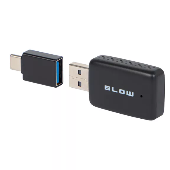 BLOW Car Connect MINI PRO CarPlay/Android Auto 5.0 vezeték nélküli adapter autórádióhoz