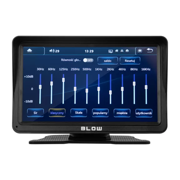 BLOW CarPlay 5.0 7" vezeték nélküli multimédiás állomás Android Auto és MirrorLink támogatással autórádióhoz