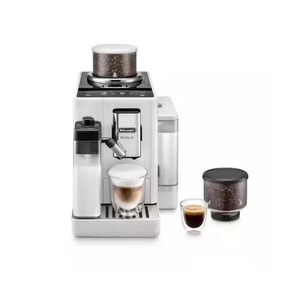 Delonghi EXAM440.55.W Rivelia Arctic White Automata kávéfőző Delonghi EXAM440.55.W Rivelia Arctic White Automata kávéfőző