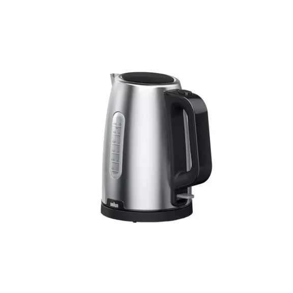 Braun WK1500BK vízforraló, rozsdamentes acél, fekete Braun WK1500BK vízforraló, rozsdamentes acél, fekete