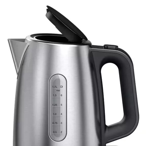 Braun WK1500BK vízforraló, rozsdamentes acél, fekete Braun WK1500BK vízforraló, rozsdamentes acél, fekete