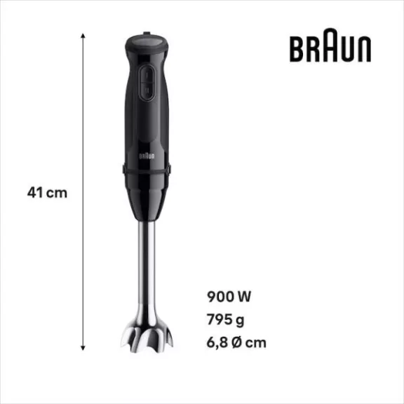 Braun MQ30201MBK botmixer Braun MQ30201MBK botmixer
