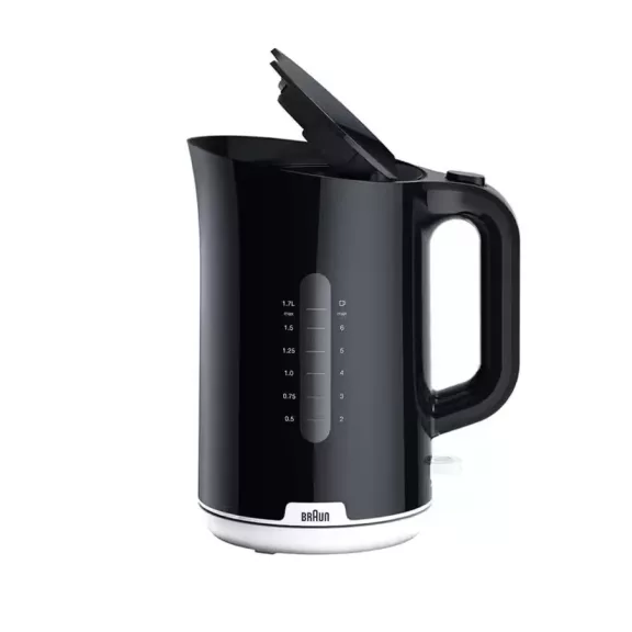 Braun WK1100BK vízforraló, fekete Braun WK1100BK vízforraló, fekete