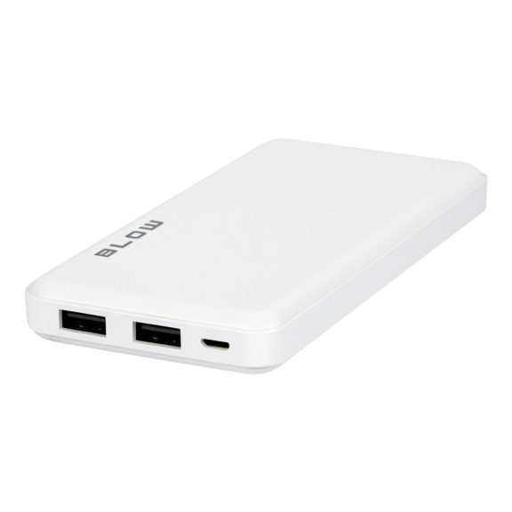 BLOW PB10A 10000 mAh powerbank fehér - zoppo.hu