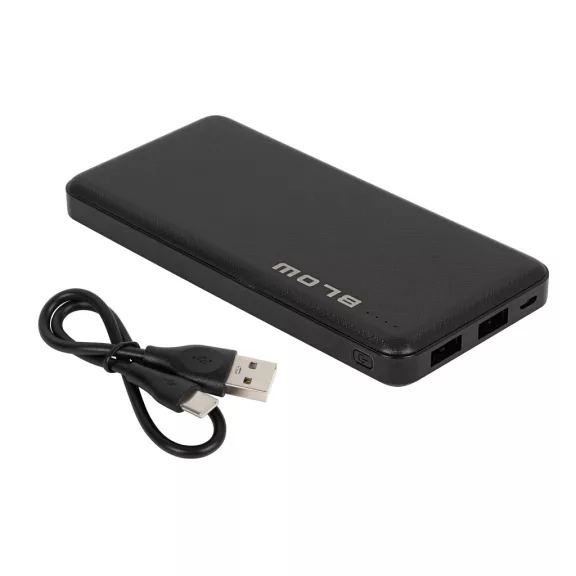 BLOW PB10A 10000 mAh powerbank fekete - zoppo.hu BLOW PB10A 10000 mAh powerbank fekete - zoppo.hu