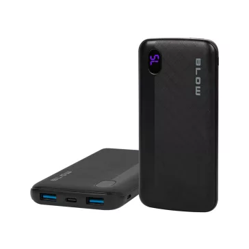 BLOW PB10B 10000 mAh QC/PD 22,5 W powerbank fekete - zoppo.hu