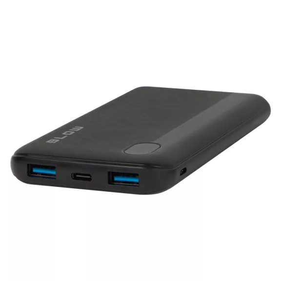 BLOW PB10B 10000 mAh QC/PD 22,5 W powerbank fekete - zoppo.hu BLOW PB10B 10000 mAh QC/PD 22,5 W powerbank fekete - zoppo.hu
