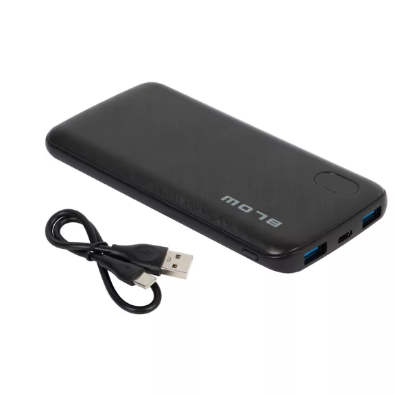 BLOW PB10B 10000 mAh QC/PD 22,5 W powerbank fekete - zoppo.hu BLOW PB10B 10000 mAh QC/PD 22,5 W powerbank fekete - zoppo.hu