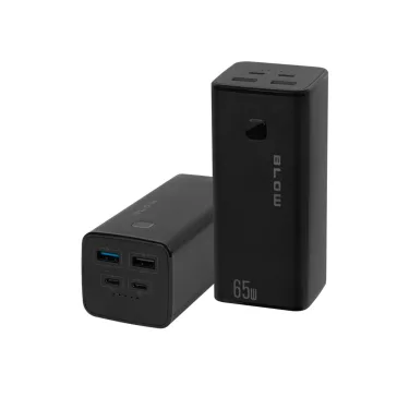 BLOW PB20G 20000 mAh PD 65 W laptop powerbank fekete - zoppo.hu