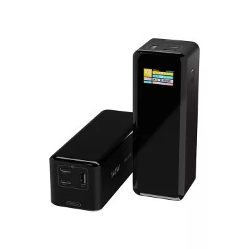 BLOW AIR99.9 27000 mAh PD 140 W LCD laptop powerbank fekete - zoppo.hu
