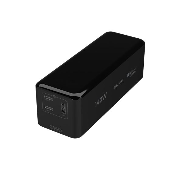 BLOW AIR99.9 27000 mAh PD 140 W LCD laptop powerbank fekete - zoppo.hu