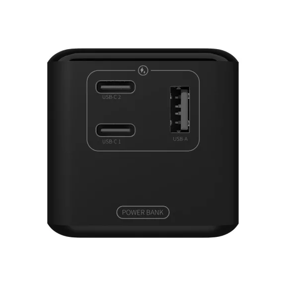 BLOW AIR99.9 27000 mAh PD 140 W LCD laptop powerbank fekete - zoppo.hu