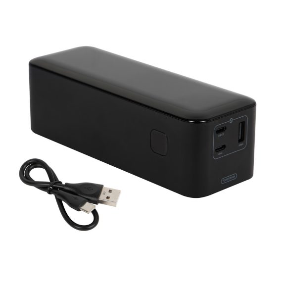 BLOW AIR99.9 27000 mAh PD 140 W LCD laptop powerbank fekete - zoppo.hu