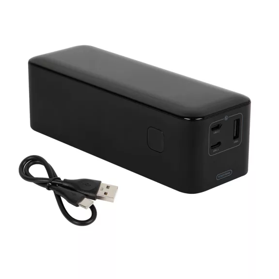 BLOW AIR99.9 27000 mAh PD 140 W LCD laptop powerbank fekete - zoppo.hu