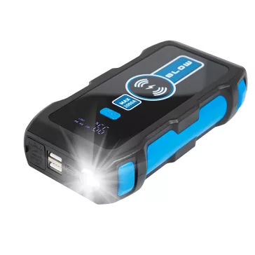 BLOW JS-24 12000 mAh jump starter Qi vezeték nélküli töltővel - zoppo.hu