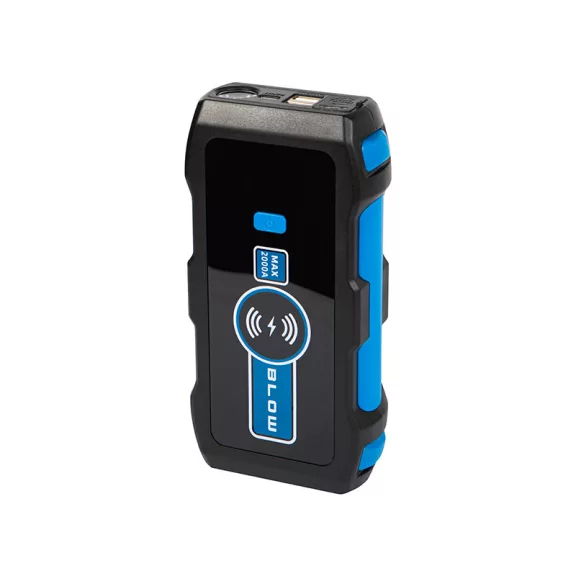 BLOW JS-24 12000 mAh jump starter Qi vezeték nélküli töltővel - zoppo.hu