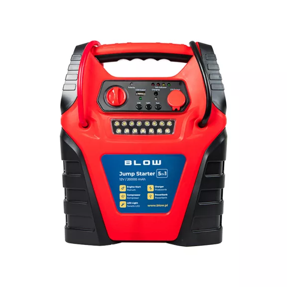 BLOW 5 az 1-ben jump starter 20000 mAh kompresszorral - zoppo.hu