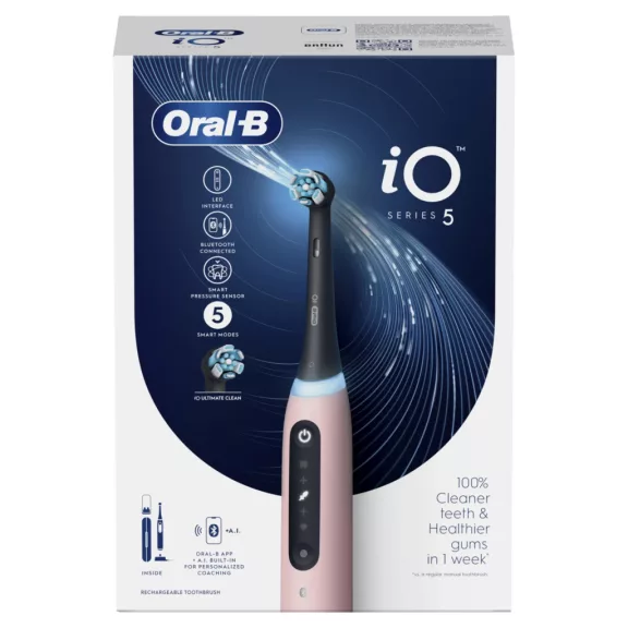 Oral-B iO5 Pink elektromos fogkefe Oral-B iO5 Pink elektromos fogkefe