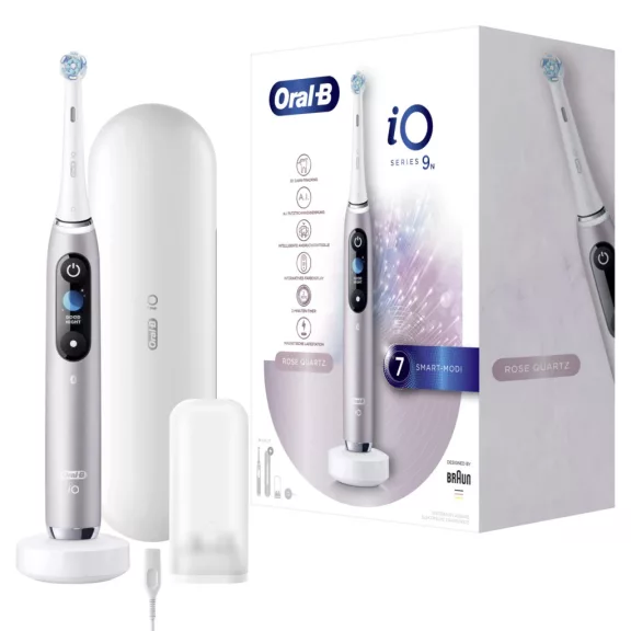 Oral-B iO9 Rose Quartz elektromos fogkefe Oral-B iO9 Rose Quartz elektromos fogkefe