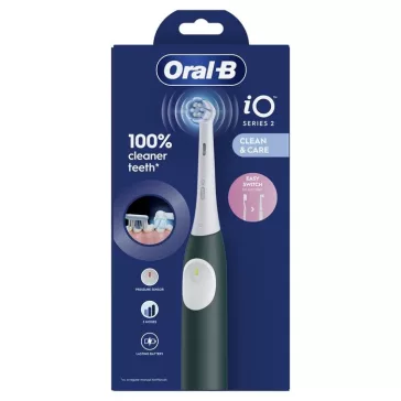 Oral-B iO2 elektromos fogkefe, Forest Green, erdőzöld