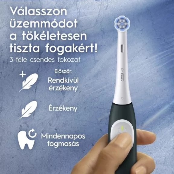 Oral-B iO2 elektromos fogkefe, Forest Green, erdőzöld Oral-B iO2 elektromos fogkefe, Forest Green, erdőzöld