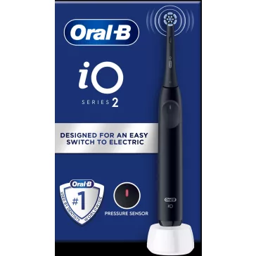 Oral-B iO2 elektromos fogkefe, Night Black, éjfekete