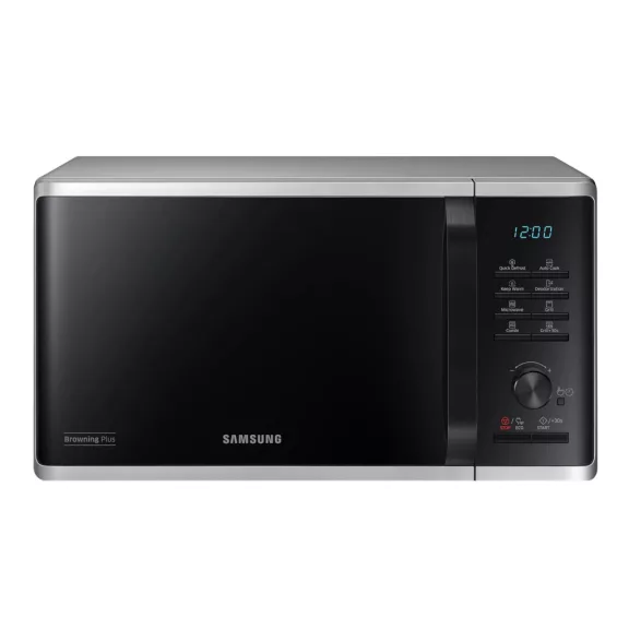 Samsung MG23K3515AS/EO Szabadonálló grill mikrohullámú sütő Browning Plus funkcióval 23 L, ezüst Samsung MG23K3515AS/EO Szabadonálló grill mikrohullámú sütő Browning Plus funkcióval 23 L, ezüst
