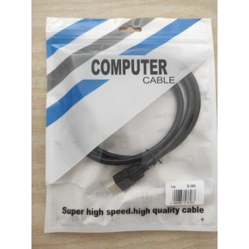 Econ HDMI–HDMI Kábel 1m 1.4 Kompatibilis Aranyozott E-509 - zoppo.hu
