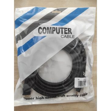 Econ HDMI–HDMI Kábel 5m 1.4 Kompatibilis Aranyozott E-513 - zoppo.hu