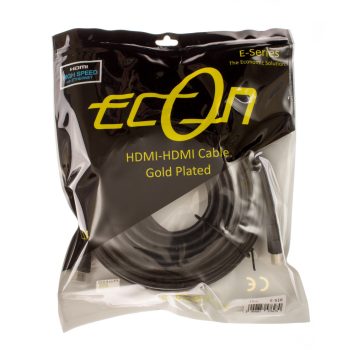 Econ HDMI–HDMI Kábel 15m 1.4 Kompatibilis Aranyozott E-516 - zoppo.hu