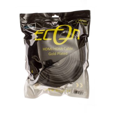 Econ HDMI–HDMI Kábel 20m 1.4 Kompatibilis Aranyozott E-517 - zoppo.hu