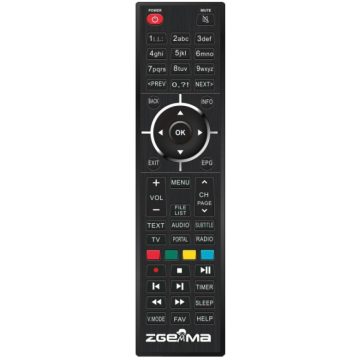 Távirányító Zgemma H8.2H - zoppo.hu