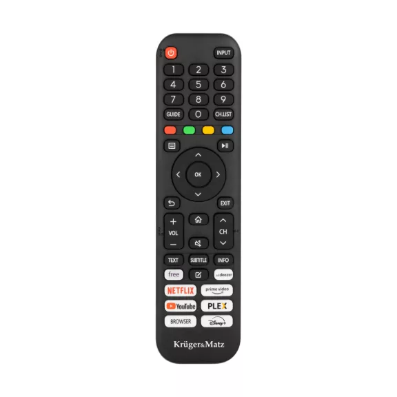 Kruger&Matz 32" HD Smart TV DVB-T2/S2 H.265 HEVC Kruger&Matz 32" HD Smart TV DVB-T2/S2 H.265 HEVC