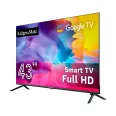 Kruger&Matz 43" FHD Google TV televízió, DVB-T2/S2/T/C H.265 HEVC