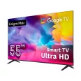 Kruger&Matz 55" UHD Google TV 5.0 DVB-T2/T/C H.265 HEVC televízió