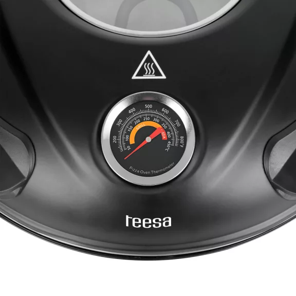 Teesa Supreme pizzasütő kemence 1200 W – 32 cm-es kivehető pizzasütő kővel Teesa Supreme pizzasütő kemence 1200 W – 32 cm-es kivehető pizzasütő kővel