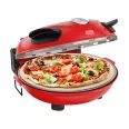   Teesa Supreme+ pizzasütő kemence 1300 W, 31 cm pizzakő, dupla fűtőelem, betekintő ablak – TSA3238